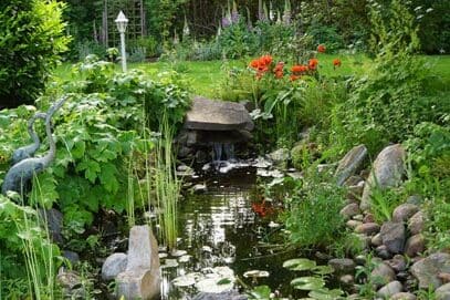 Gartenteich ökologischer Garten Galabau- Weinzierl